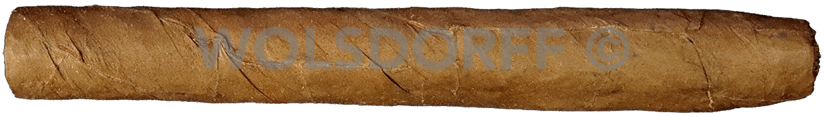 Die WOLSDORFF Cordial Sumatra - Zigarre waagerecht