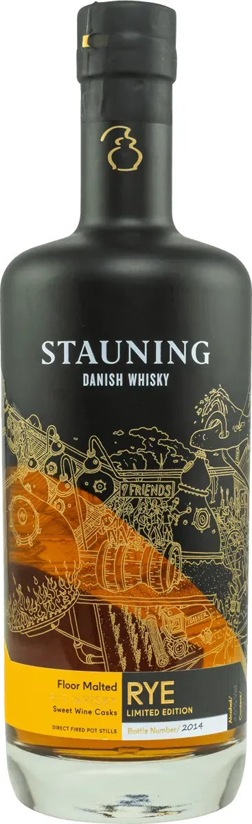 Stauning Rye Sweet Wine Cask Flasche Vorderseite