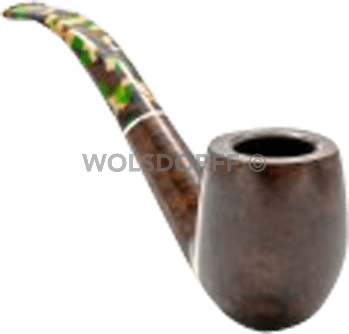 Savinelli Pfeife Camouflage Brown - Pfeife vorne