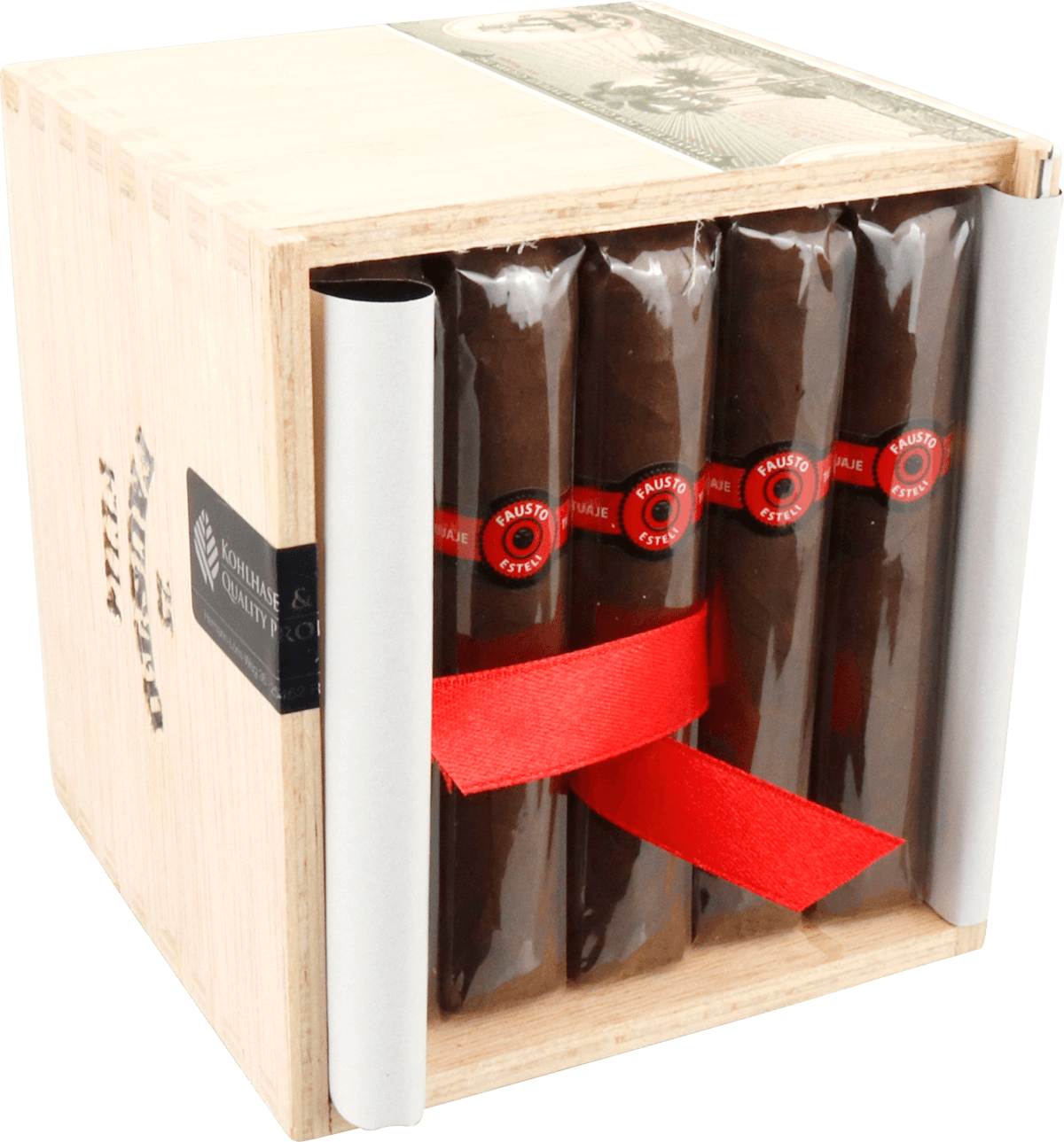Tatuaje Fausto FT 114 Short Robusto - Kiste seitlich geöffnet