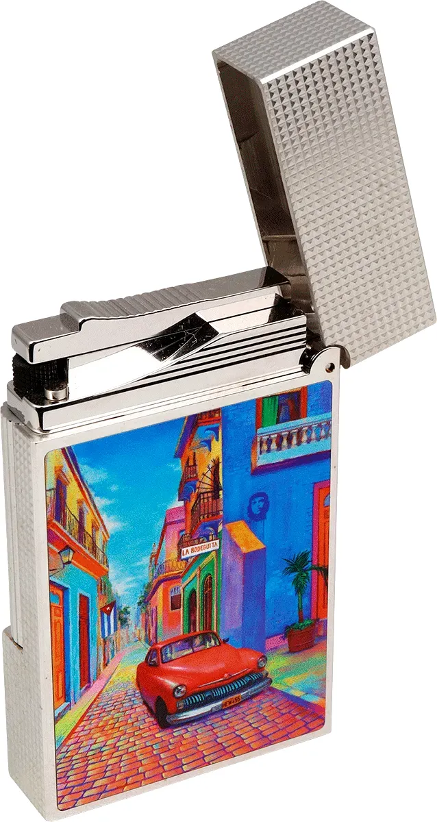 Dupont L2 Havana Platine offen