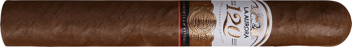 La Aurora 120 Anniversary - Zigarre waagerecht