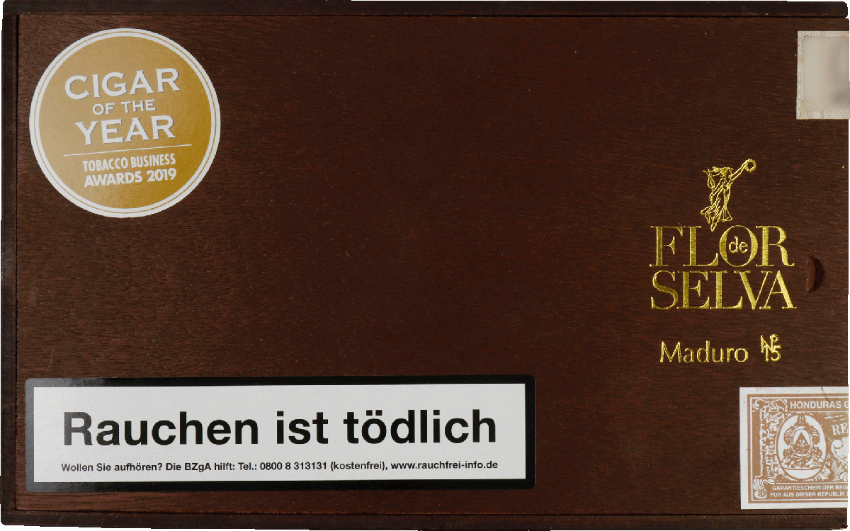 Flor de Selva Maduro No. 15 - Kiste vorne geschlossen
