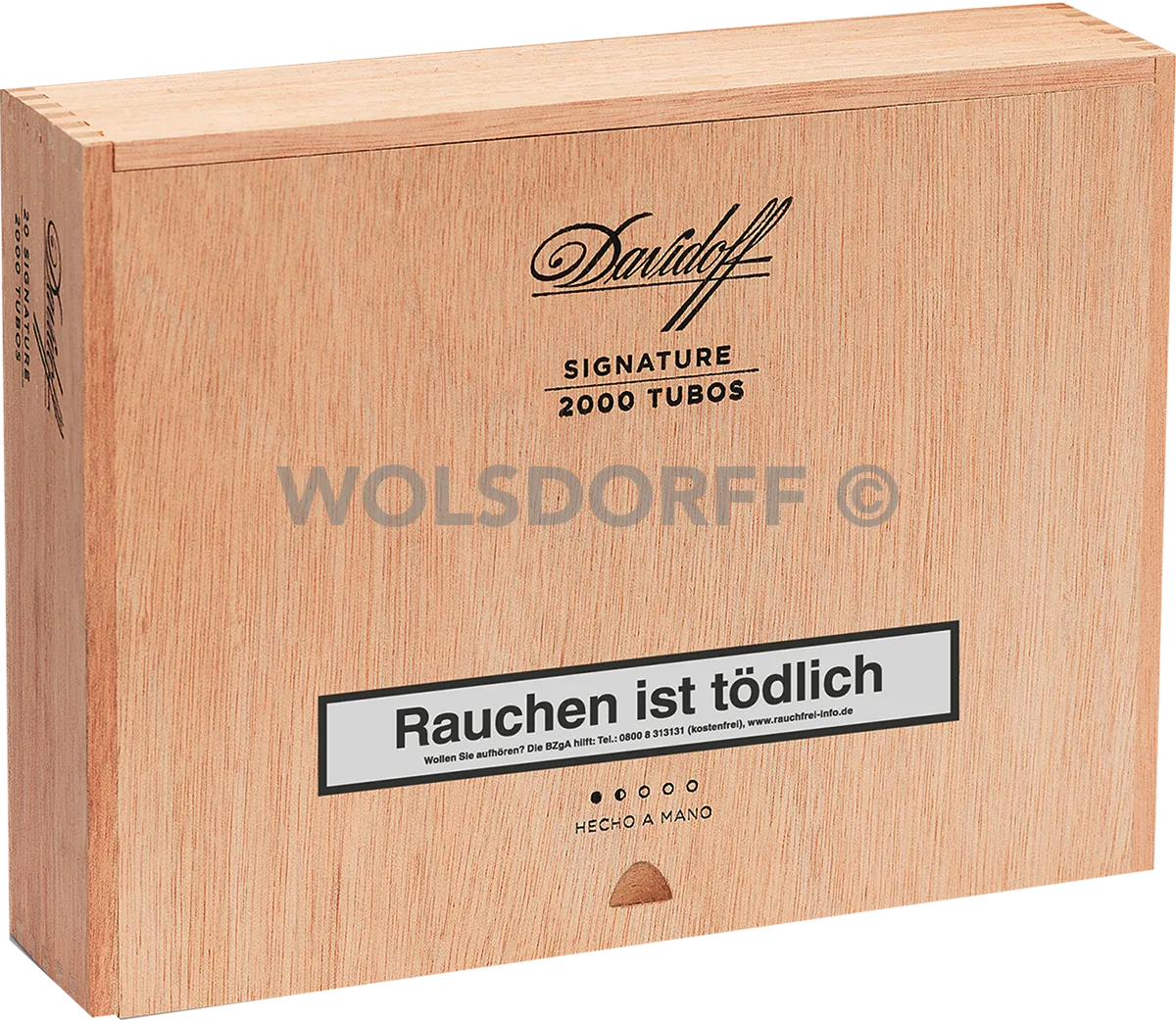 Davidoff Signature 2000 Tubos Vorderseite