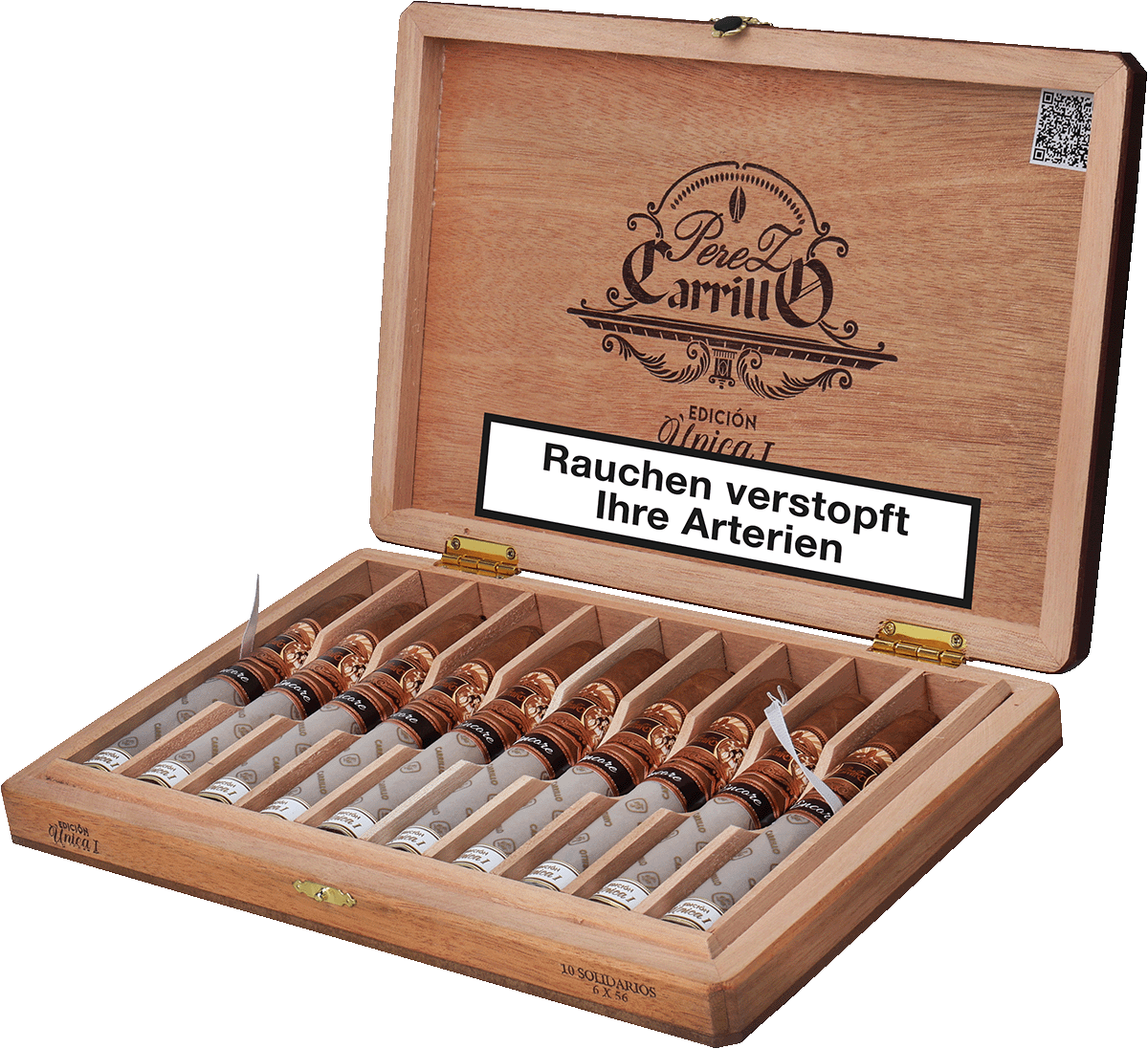Perez Carrillo Encore Edition - Kiste seitlich geöffnet