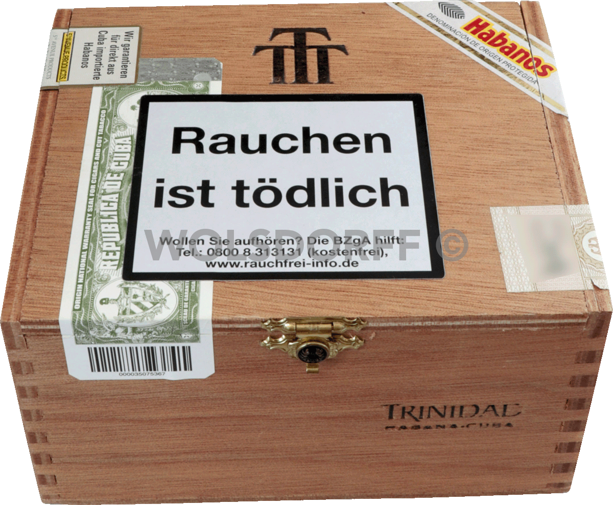 Trinidad Coloniales - Kiste vorne geschlossen