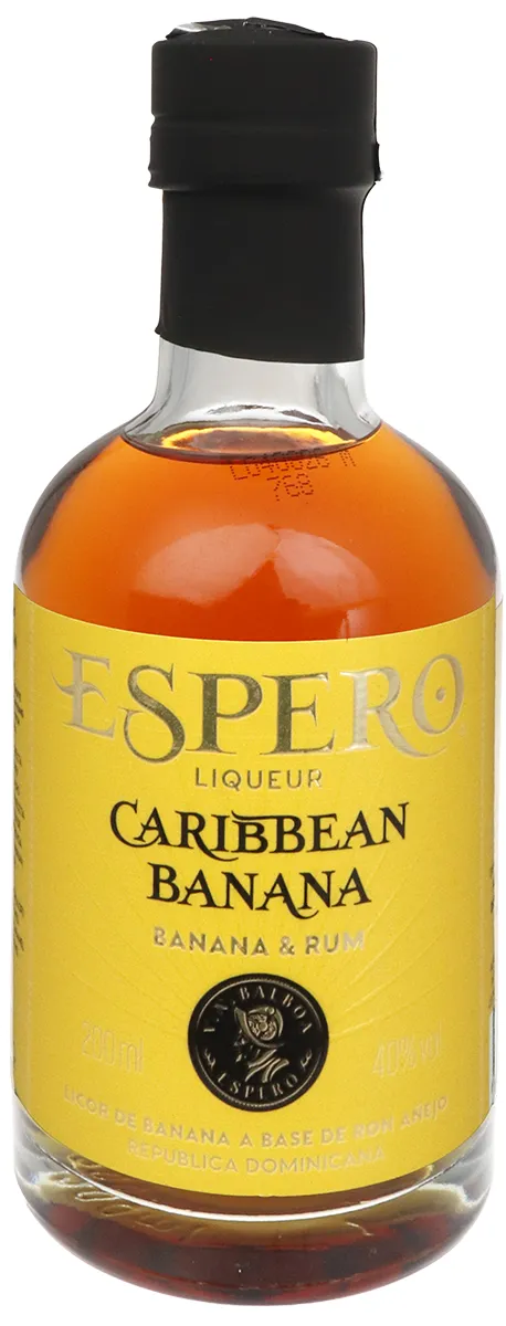 Espero Banana und Rum Einzelflasche Vorderseite