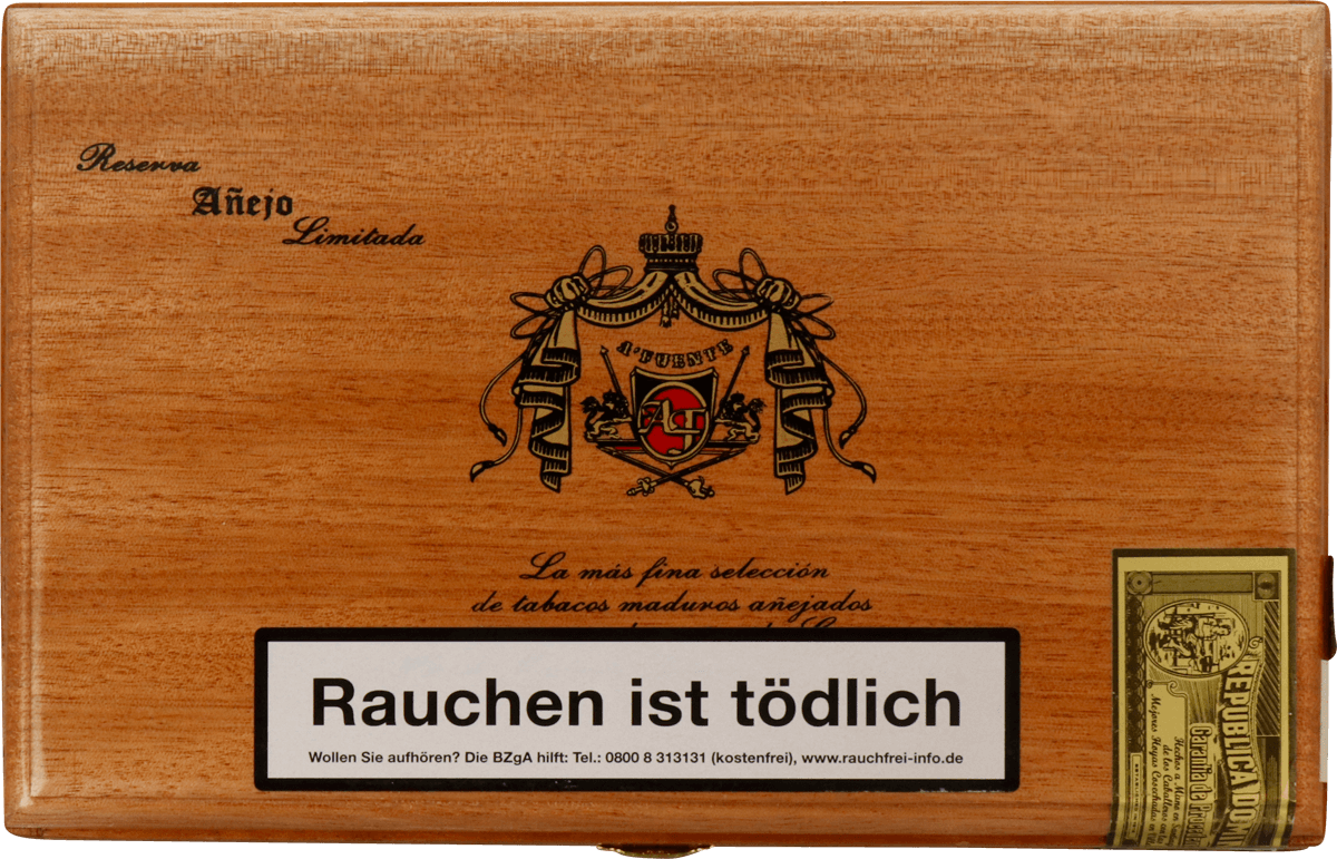 Arturo Fuente Anejo No. 60 - Kiste vorne geschlossen