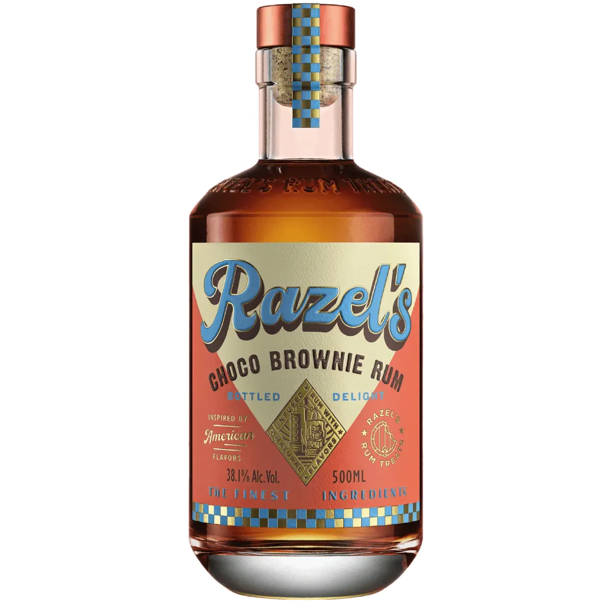 Razel Choco Brownie Flasche Vorderseite