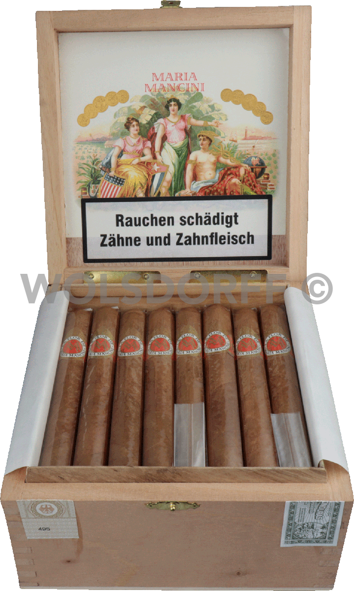 Maria Mancini Corona Classico - Kiste vorne geöffnet