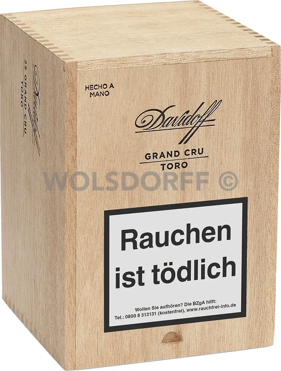 Davidoff Grand Cru Toro geschlossen