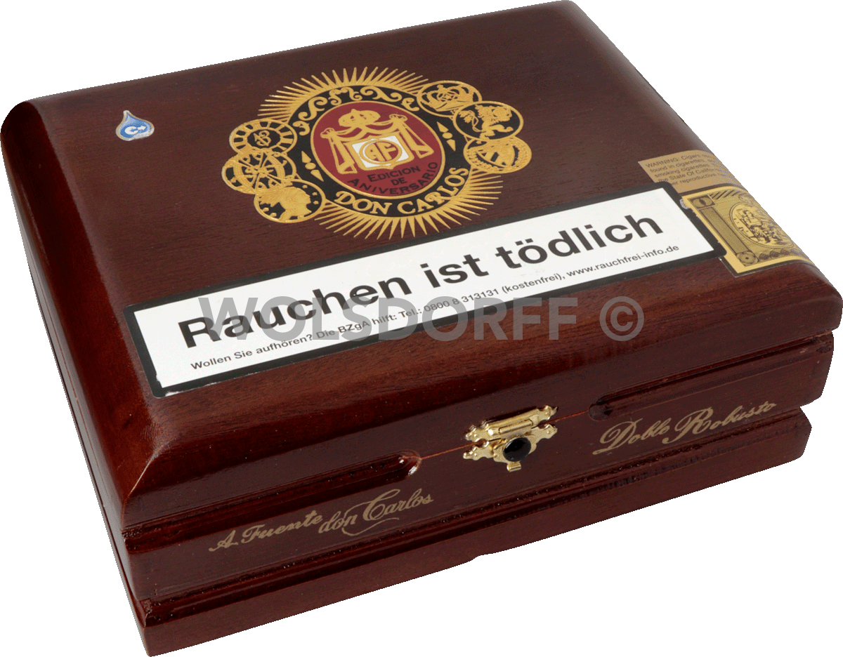 Arturo Fuente Don Carlos - Kiste seitlich geschlossen