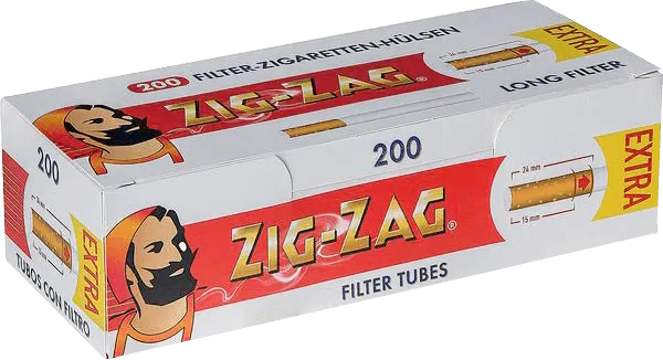 ZigZag Extra Hülsen Einzelpackung