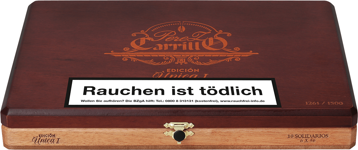 Perez Carrillo Encore Edition - Kiste vorne geschlossen