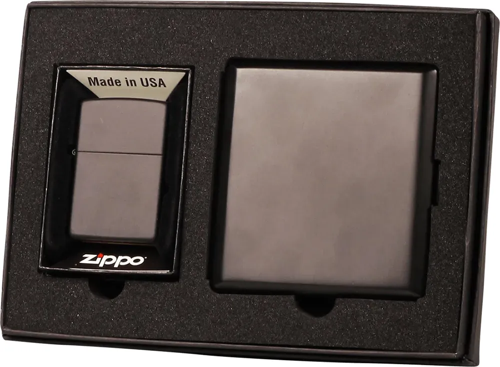 Zippo Feuerzeug und Etui Umverpackung