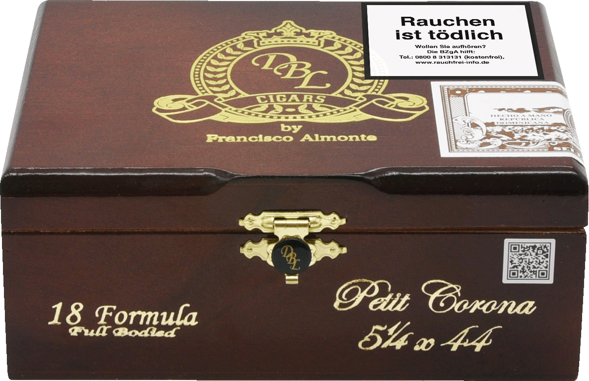 DBL Formula Petit Corona - Kiste vorne geschlossen