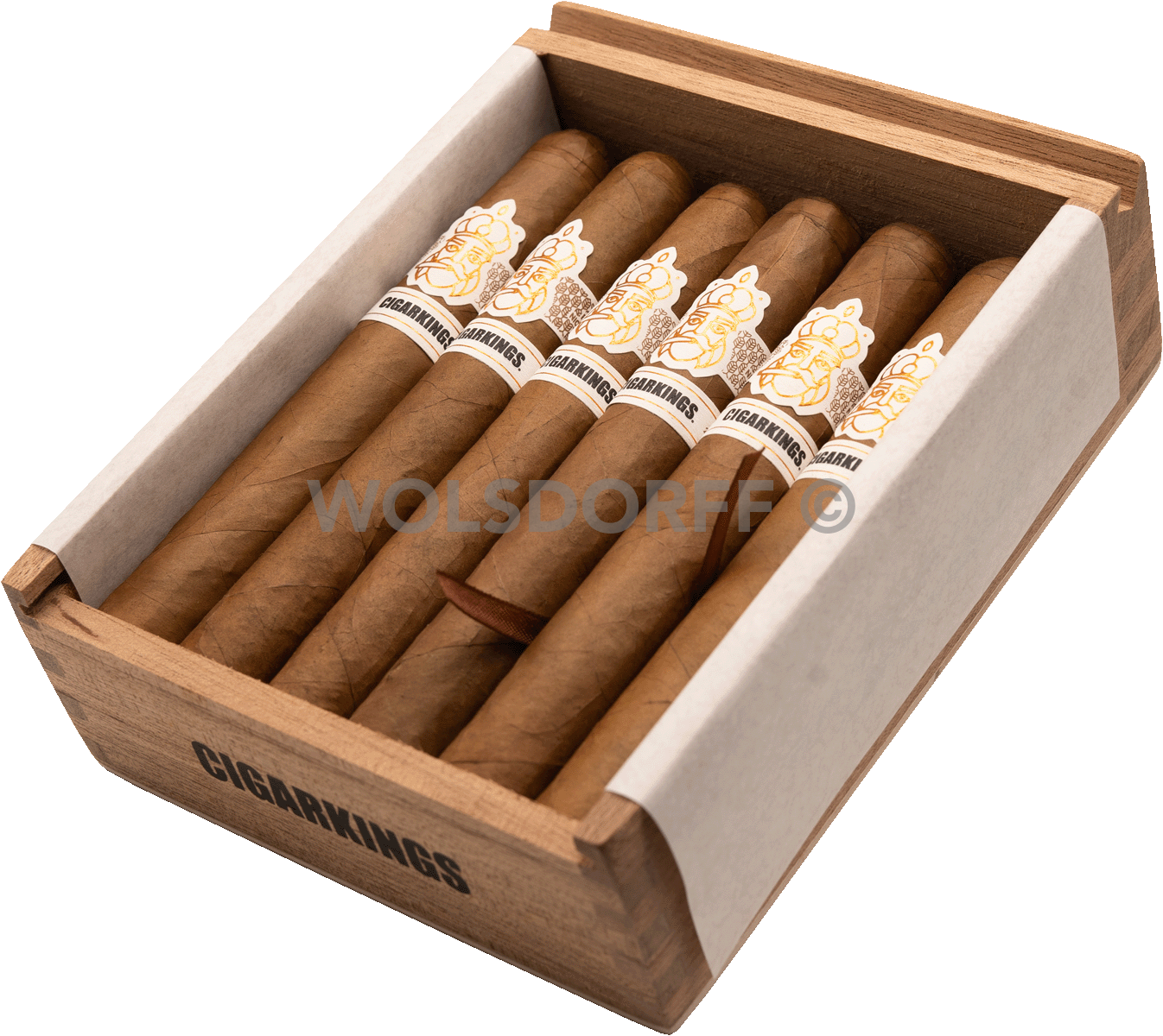 CigarKings Toro Sun Grown - Kiste seitlich geöffnet