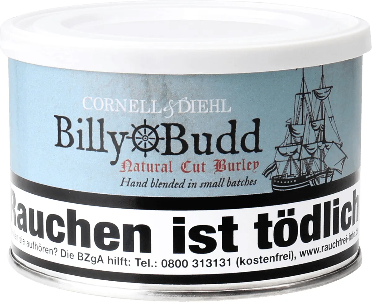 Cornell und Diehl Billy Bud Dose Vorderseite