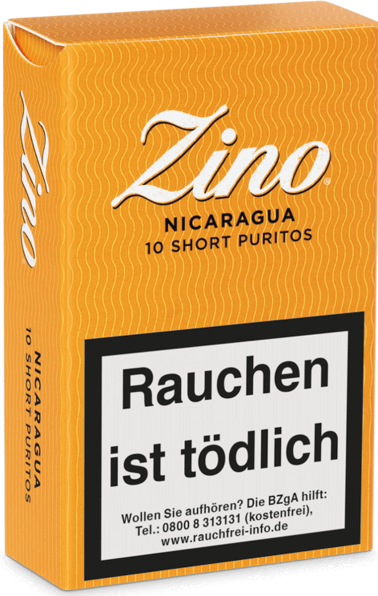 Zino Nicaragua Short Puritos - Karton seitlich geschlossen