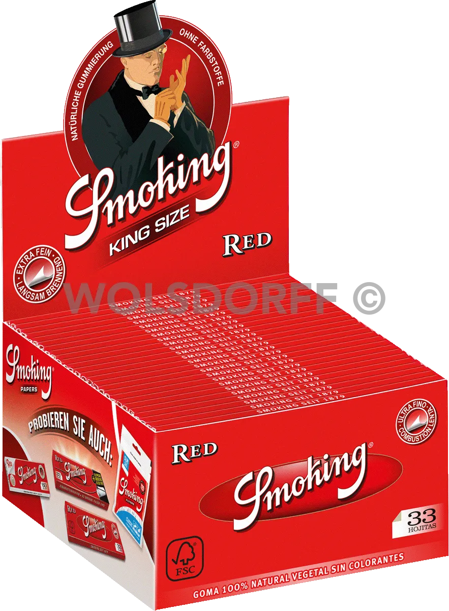 Smoking Red Verkaufseinheit