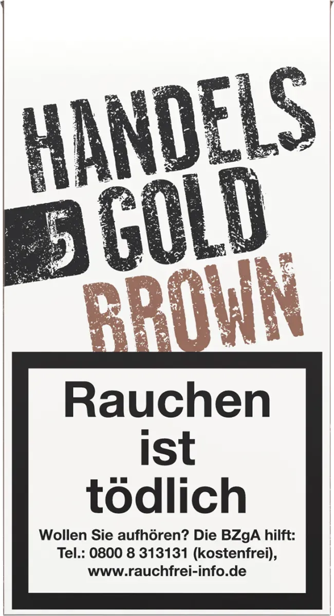 Handelsgold Brown Schachtel Vorderseite