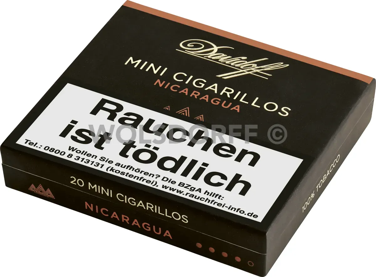 Davidoff Mini Cigarillos geschlossen Seite