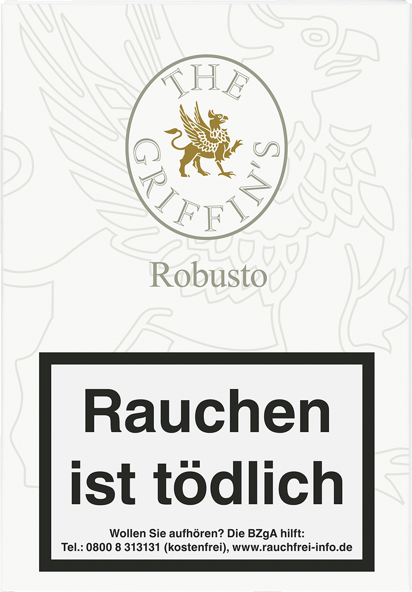 The Griffin's Classic Robusto - Pappetui vorne geschlossen