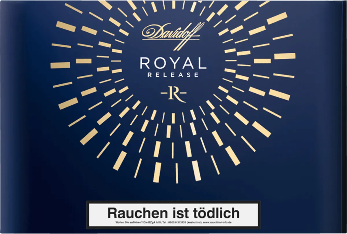 Davidoff Royal release Box geschlossen