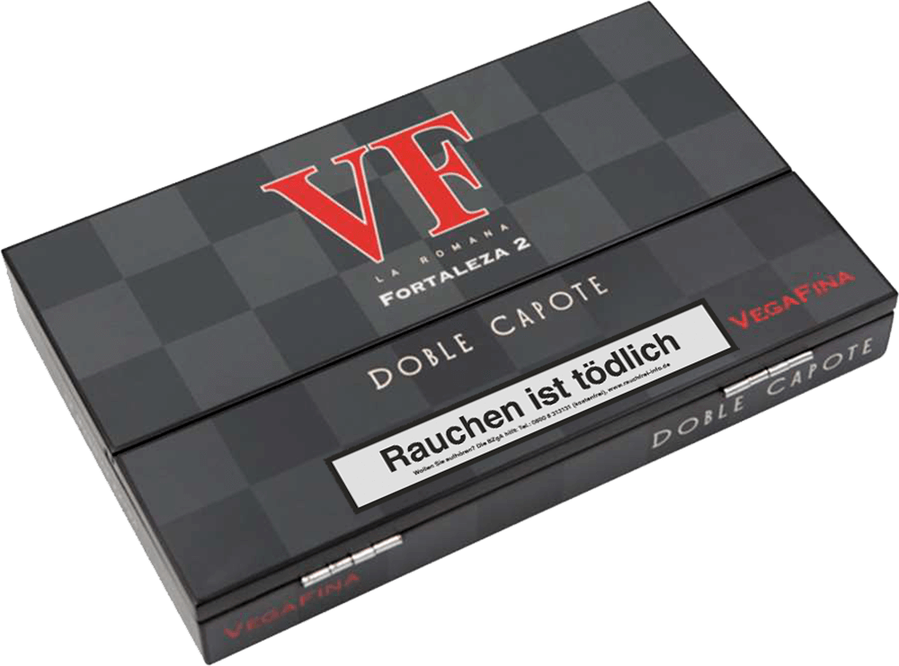 VegaFina Fortaleza 2 Doble Capote - Kiste seitlich geschlossen