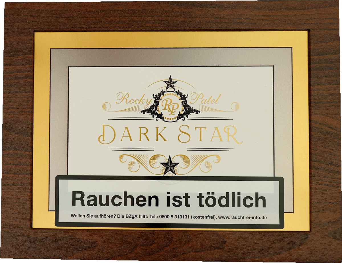 Rocky Patel Dark Star Toro - Kiste vorne geschlossen