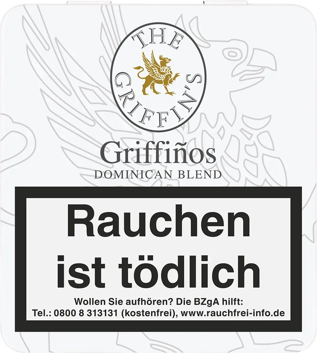 Griffinos Schachtel Vorderseite