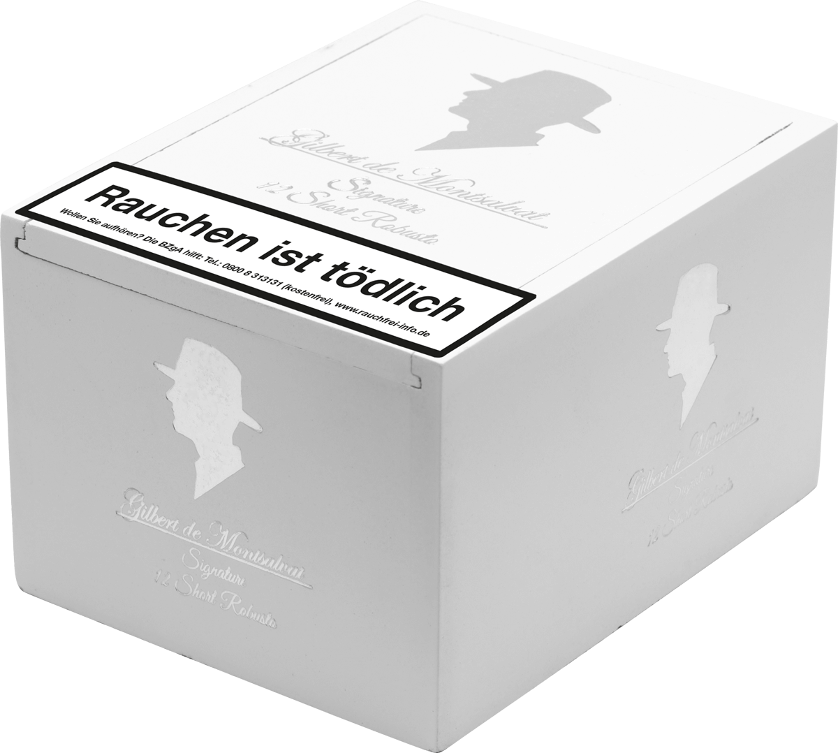 Gilbert Signature Line Short Robusto - Kiste seitlich geschlossen