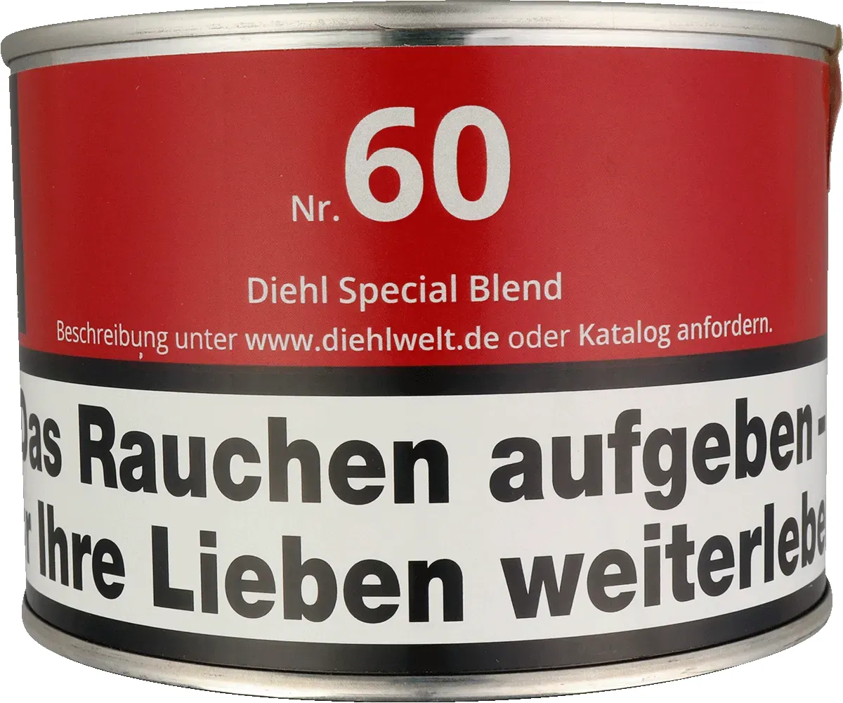 Diehl Pfeifentabak Special Blend No.60 Dose von vorne
