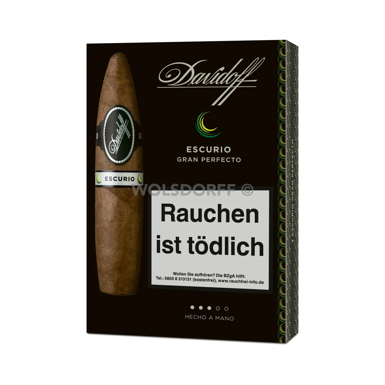 Davidoff Escurio Gran Perfecto Etui stehend