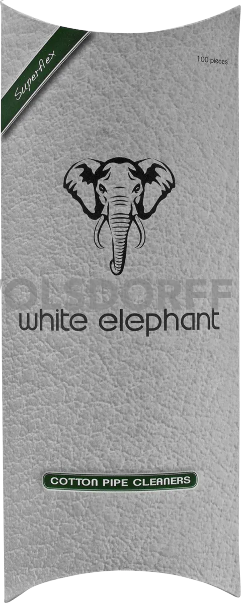 White Elephant Cotton Pfeifenreiniger Packung