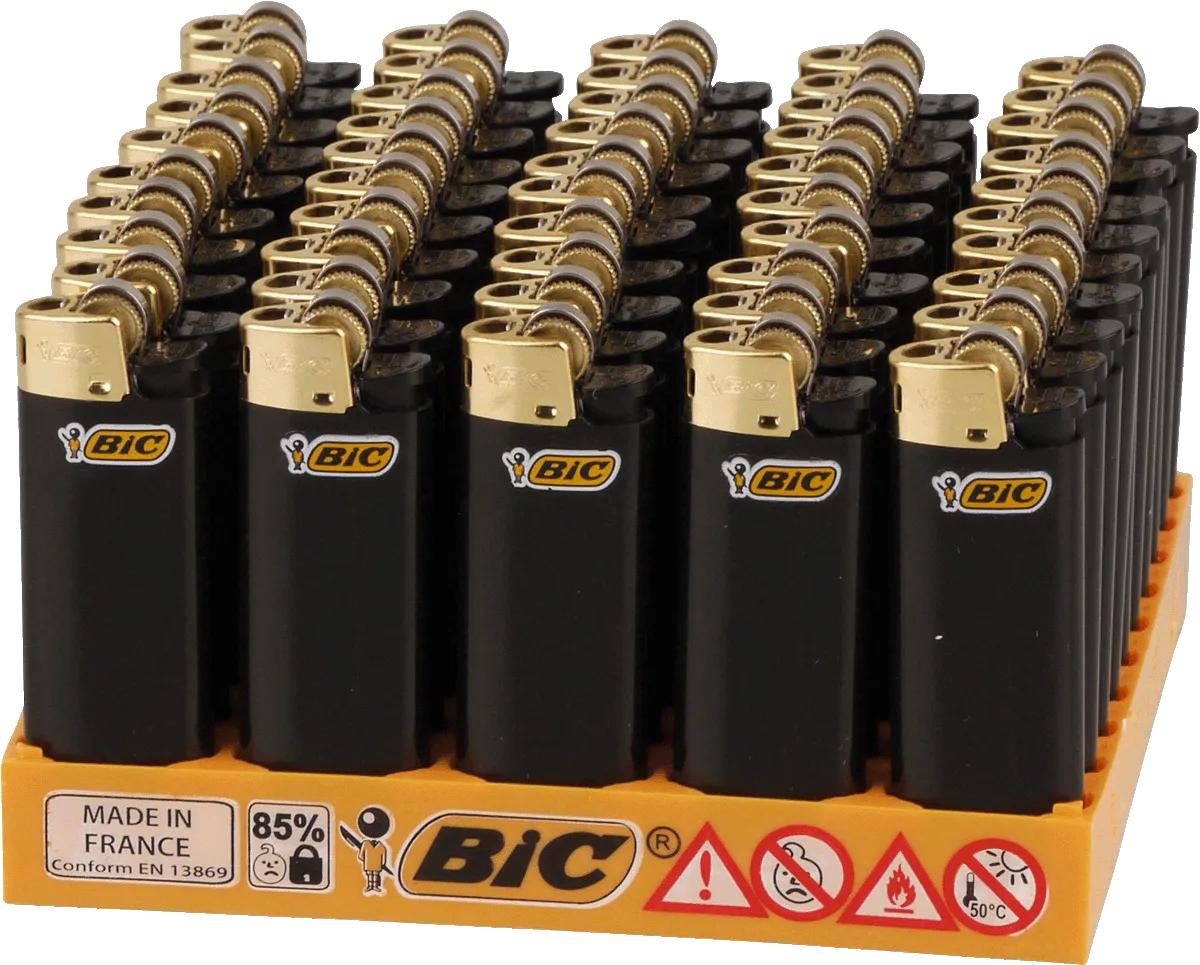 Bic Mini schwarz gold Großpackung