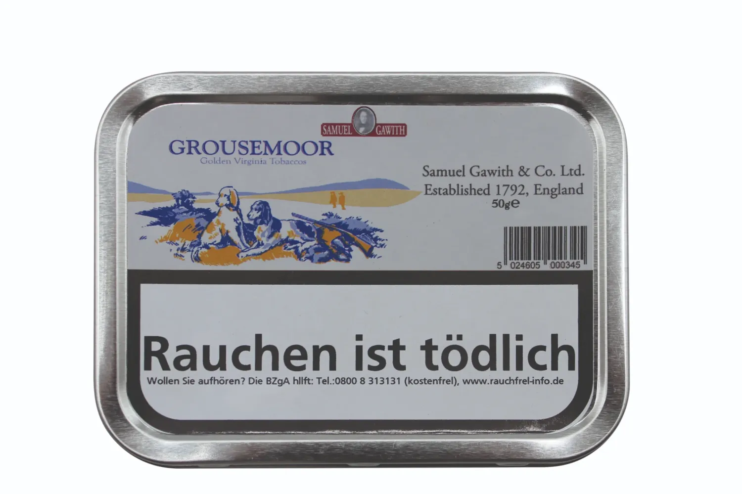 Samuel Gawith Grousemoor Dose Vorderseite