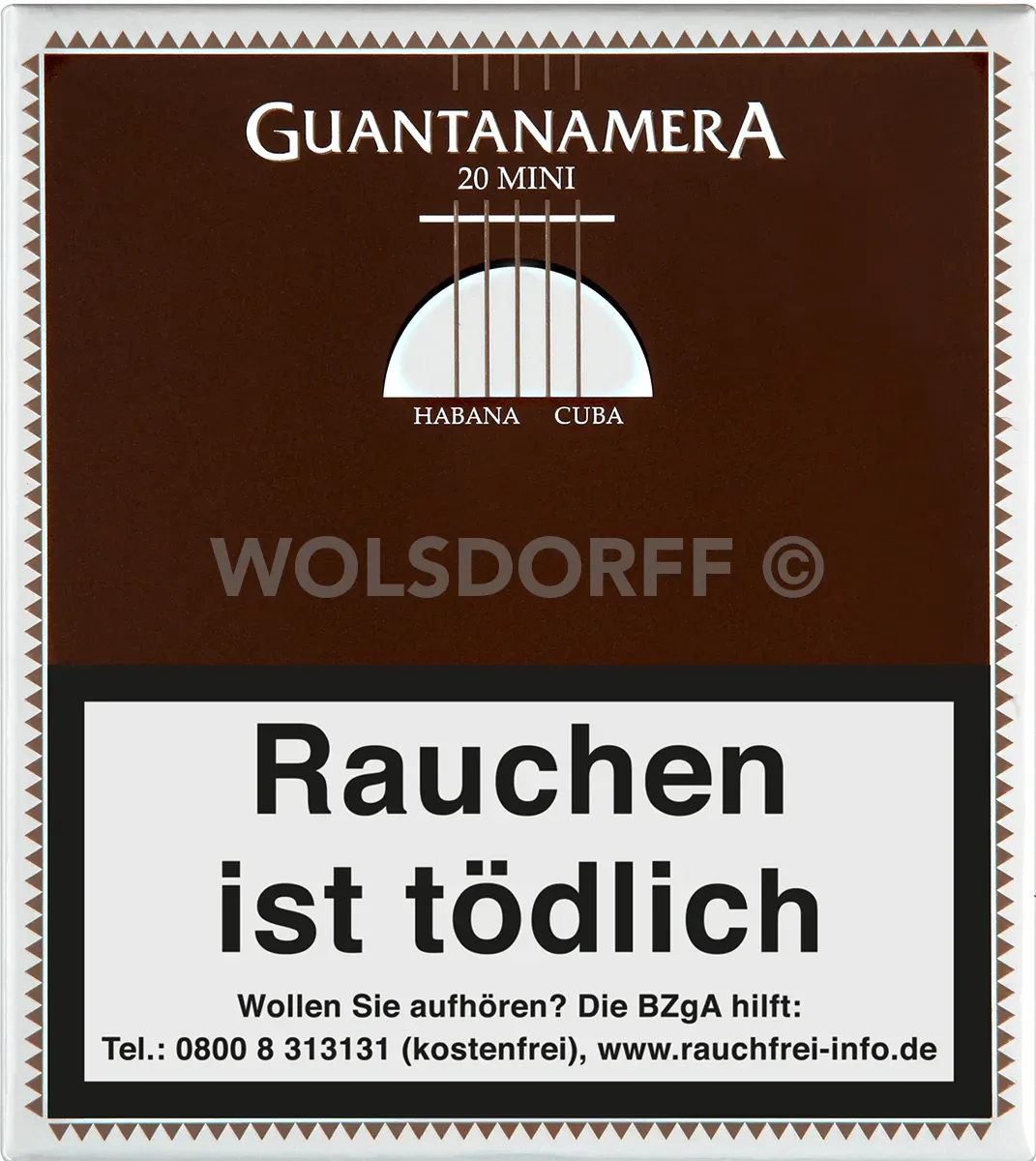 Guantanamera Minis Schachtel Vorderseite