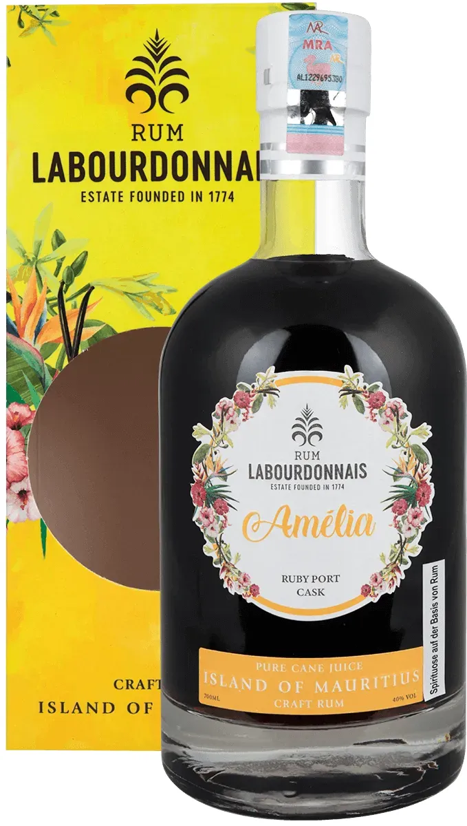 Labourdonnais Umverpackung und Flasche