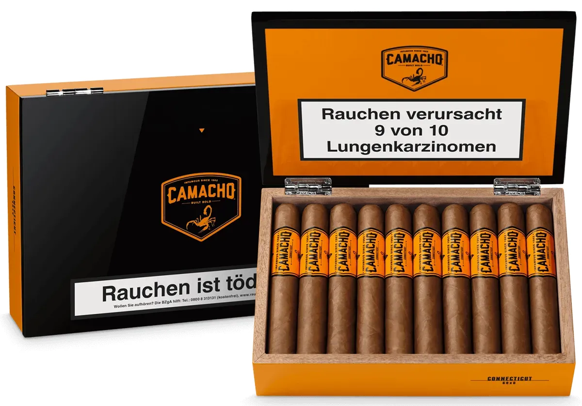 Camacho Connecticut Gordo Kiste offen