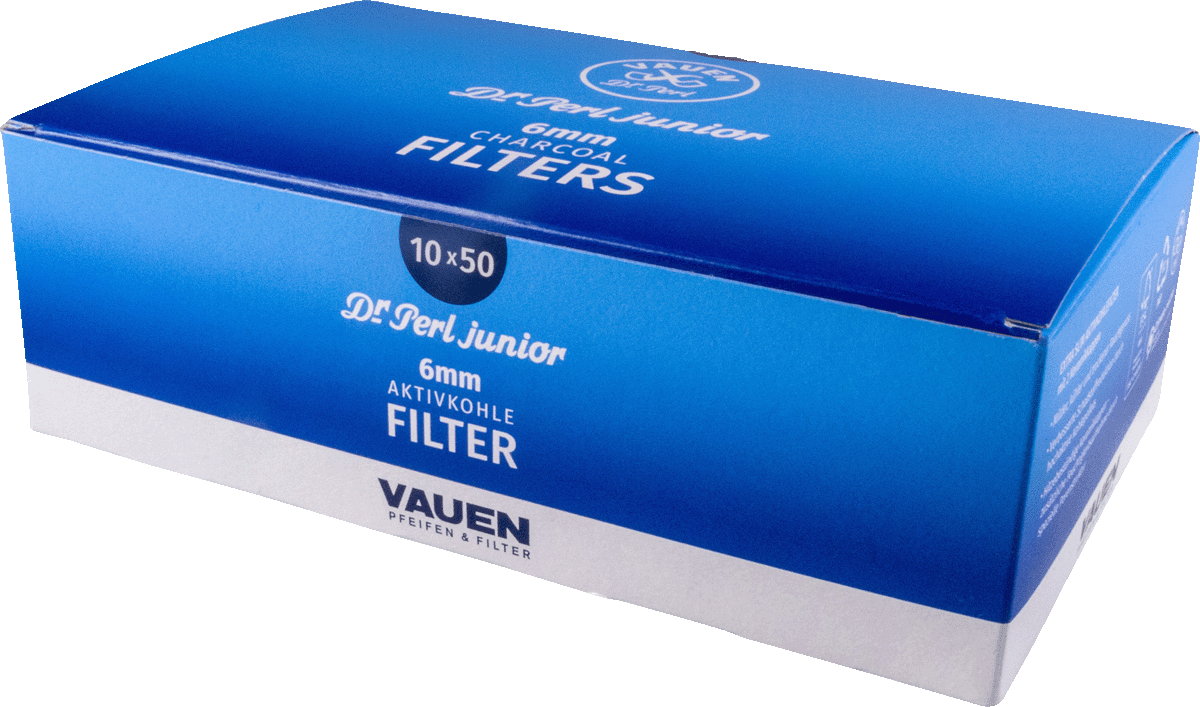 Vauen Dr. Perl Jufifty Aktivkohlefilter - Großer Karton