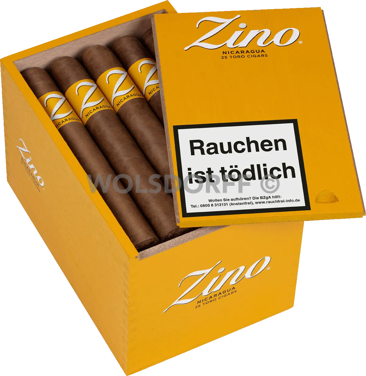 Zino Nicaragua Toro Kiste offen