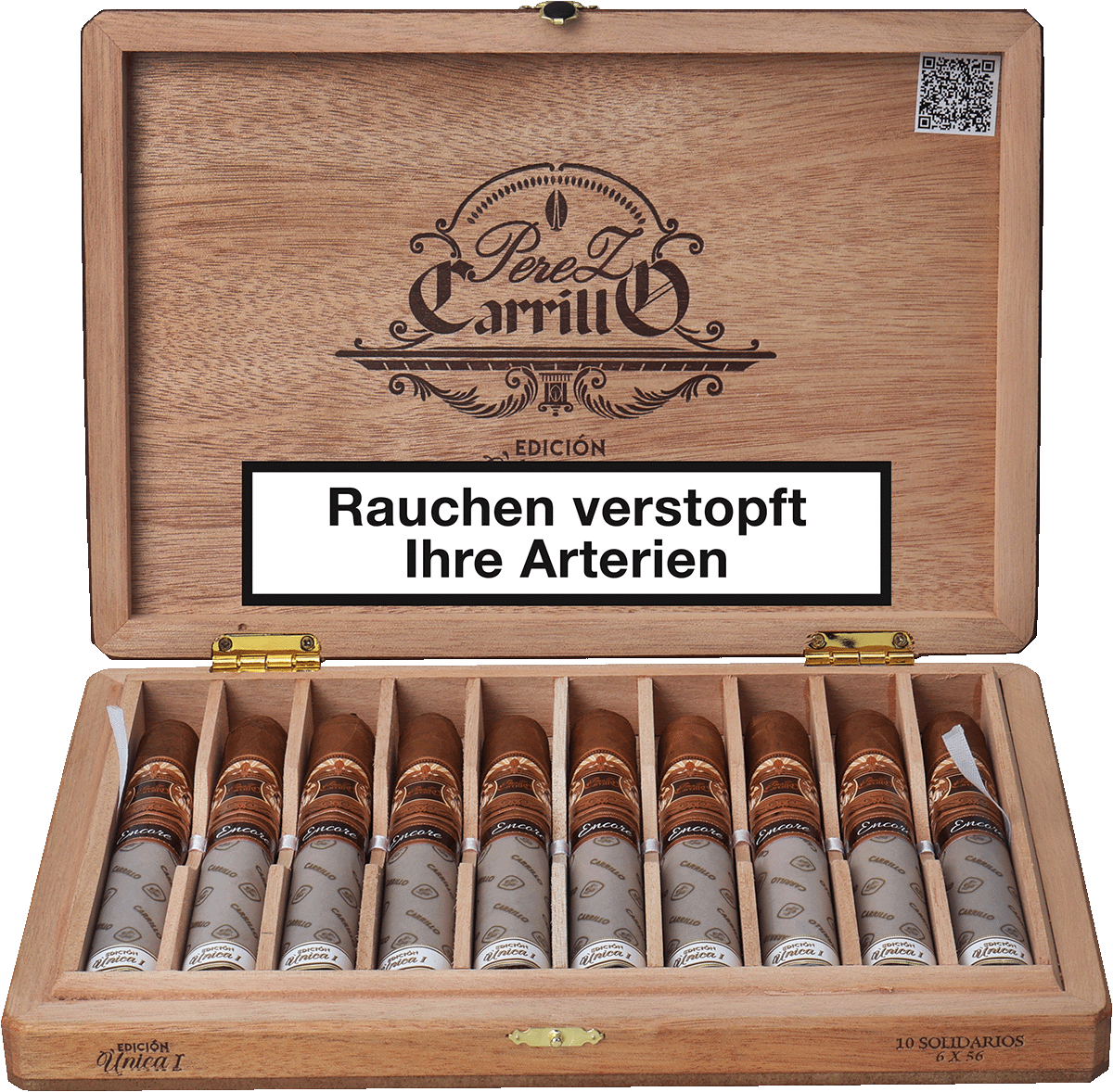 Perez Carrillo Encore Edition - Kiste vorne geöffnet