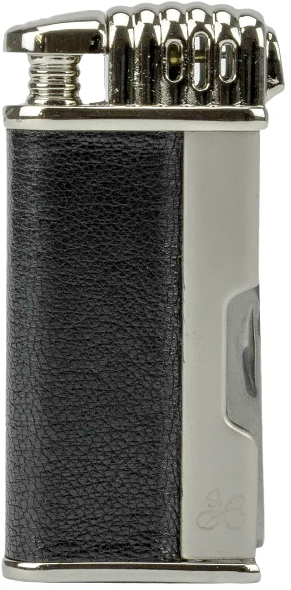 Jean Claude Pfeifenfeuerzeug Kent chrom poliert Frontansicht