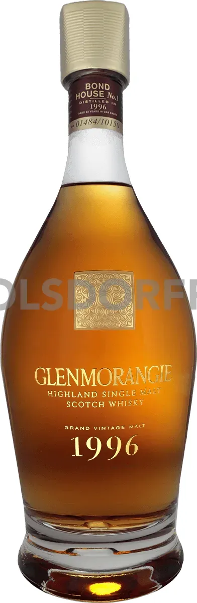 Glenmorangie Gradn Vintage 1996 Flasche Vorderseite