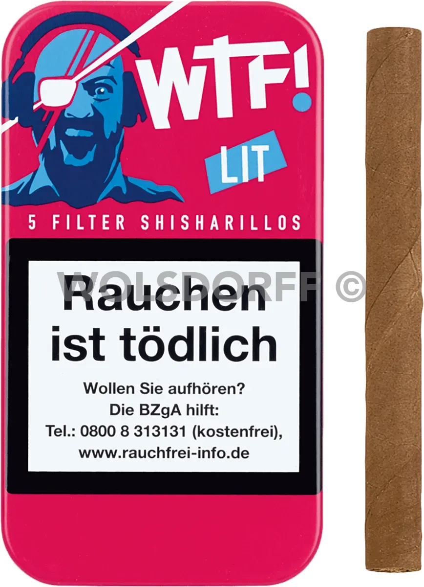 WTF Shisharillo Schachtel mit Inhalt