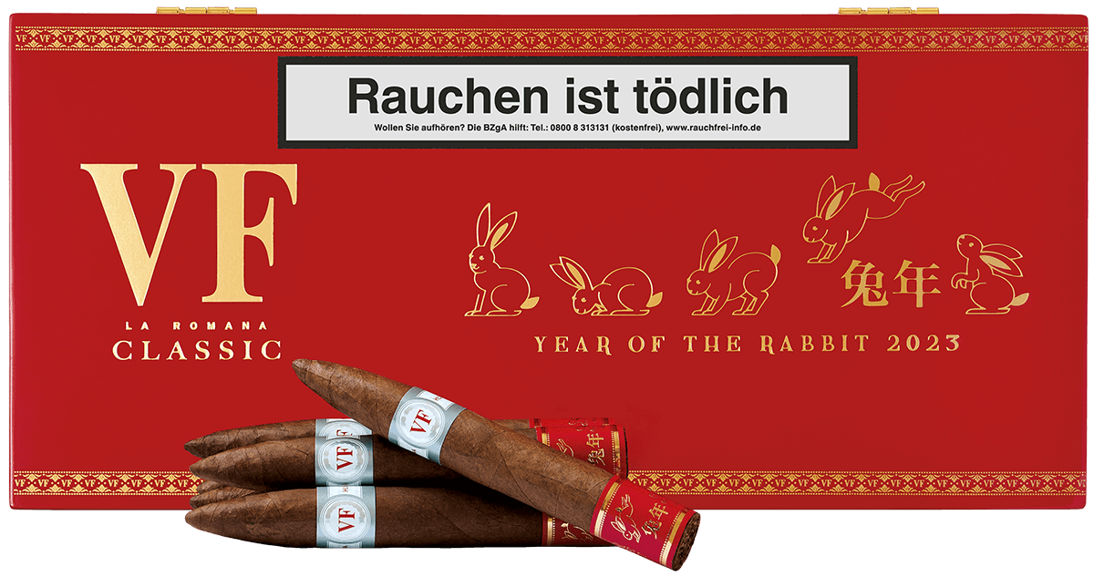 VegaFina Year of the Rabbit - Kiste vorne geschlossen