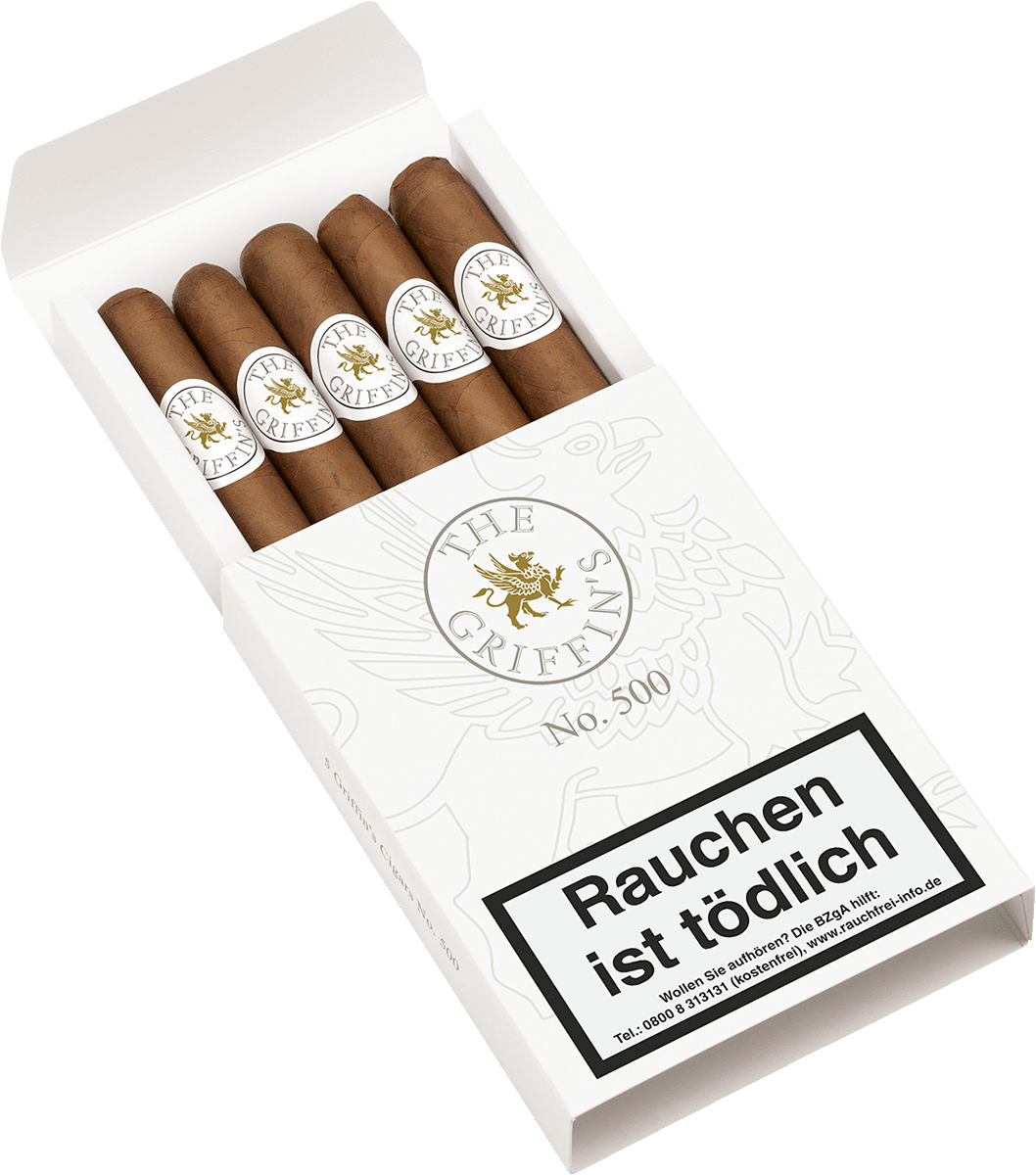 The Griffin's Classic No. 500 - Pappetui seitlich geöffnet