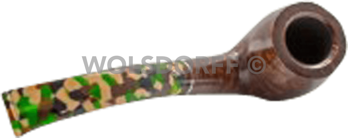 Savinelli Pfeife Camouflage Brown - Pfeife oben