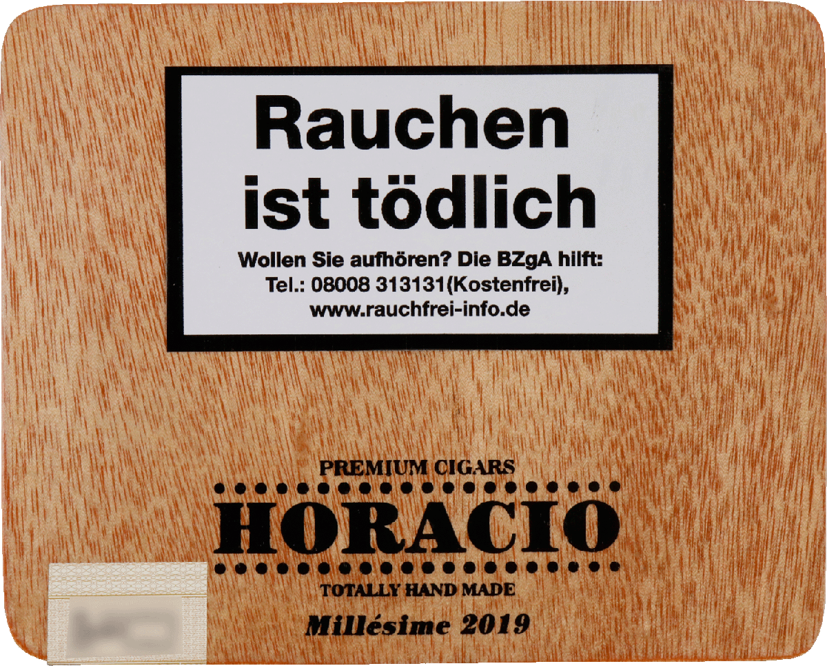 Horacio Millesime 2019 VI Classic - Kiste vorne geschlossen